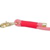 274282 1 soft rope prodluzovaci kulate tkane voditko s xl 2 00 m 10 mm cervena kremova
