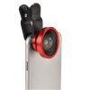 HUKA Selfie CAM lens red