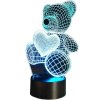 317983 zd98j bear 3d led nocni lampa