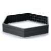 354922 zahon vyvyseny plastovy 148x129x25cm
