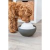 323407 1 vital dome keramicka fontanka na piti 1 5 l 20 x 10 x 20 cm seda bila rp 2 90 kc