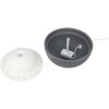 323407 8 vital dome keramicka fontanka na piti 1 5 l 20 x 10 x 20 cm seda bila rp 2 90 kc