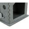 328717 4 filcovy domek jeskyne lene 54 x 30 x 35 cm seda