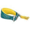 348133 1 kozeny obojek active comfort pro chrty petrolejova zluta