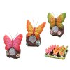 356929 motyl solarni polyresinovy 10x7x11cm