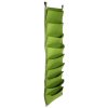 349756 vertical grow bag 9 textilni kvetinace na zed zelena baleni 1 ks