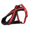 353431 nylonovy postroj premium podsity cervena
