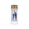 355438 lampicka hrbitovni plast mary d7x17cm kovove vicko