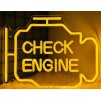 357541 zd135 check engine neon led 30x22