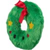 365549 1 xmas wreath vanocni venec plysova hracka pro psy 22 cm