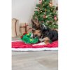 365549 3 xmas wreath vanocni venec plysova hracka pro psy 22 cm