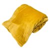 376586 home elements mikroflanelova deka 150 x 200 cm 220 gsm zluta