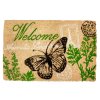 370703 home elements rohoz z kokosovych vlaken welcome motylek 40x60 cm