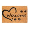 370154 home elements rohoz z kokosovych vlaken welcome srdicko 40x60 cm