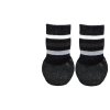 387245 1 protiskluzove ponozky pro psy 2 ks bavlna lycra cerna