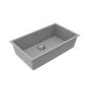 Alveus OMNI 40 beton, 750×450 mm  Granitový dřez bez odkapu, beton