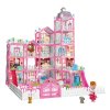B22M DOMČEK PRO PANENKY VE VILLE, 6 ÚROVNÍ, NÁBYTEK, 374 dílků