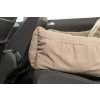 Sedačka / pelech do auta Double, 80 x 60 x 35 cm, šedobéžová