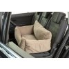 Sedačka / pelech do auta Double, 80 x 60 x 35 cm, šedobéžová