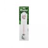 3653 3 venkovni teplomer bradas white line kovovy 22 cm