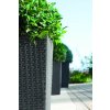 3728 keter kvetinac rattan planter m antracit