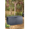 16604 1 zahradni box keter hollywood 270 l 117 5 x 45 x 57 3 cm grafit