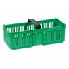 236265 1 kosik na jahody plastovy zeleny 38cm