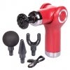 210150 3 massage gun mini vibracni masazni pistole cervena varianta 40357