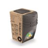 Prosperplast SORTIBOX IKWB25S3 3x25L Sada 3 odpadkových košů, 392x293x335 (Barva šedá)