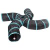 225807 2 s four way agility tunel cerna modra varianta 40156