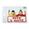 259062 1 samolepka na auto pam dite v aute 15x12cm