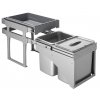 131905 1 sinks ek9147 tank front 40 odpadkovy kos sorter vestavny vysuvny 2x8l 1x16l