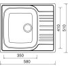 148254 1 sinks star 580 v 0 6mm matny