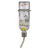245145 sklenena napajecka honey hopper s kovovym pitkem pro morcata 250 ml