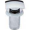 Slezák RAV MD0481 Výpusť umyvadlová click-clack čtvercová, chrom (Barva chrom)