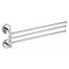 Trojitý držák ručníků Slezák RAV COA0603 chrom (Barva chrom)