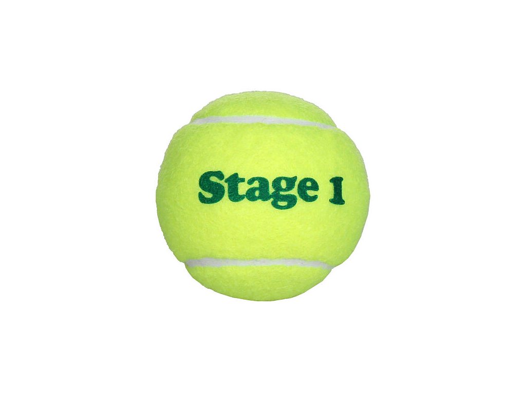 193419 stage 1 green detske tenisove mice baleni 1 ks