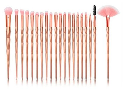318487 ag798a unicorn zlate stetce na makeup 20 ks