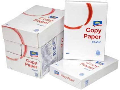Kancelářský papír ARO 80g, 500 listů, A4, bílý ECOPRINT.cz