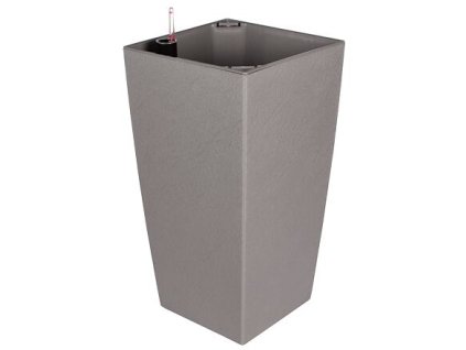 331666 delto stone samozavlazovaci kvetinac 25 x 46 cm seda baleni 1 ks