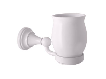 342358 drzak kartacku keramika bily koupelnovy doplnek morava retro barva bila