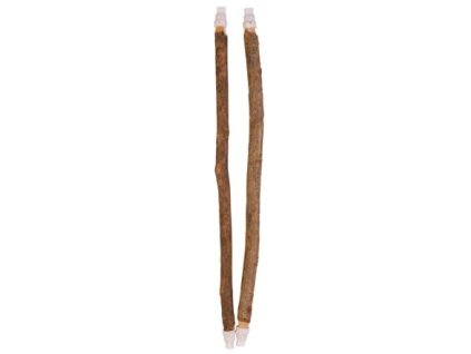 240864 drevena bidla s plastovym uchytem do klece 35cm 10a12mm 2ks