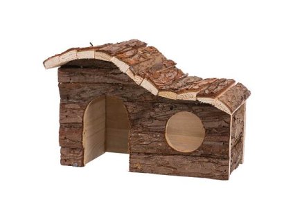 240270 dreveny dum hanna pro krecka 26x16x15cm trixie