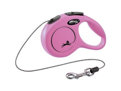 249720 flexi new classic xs snura 3 m max 8kg ruzova