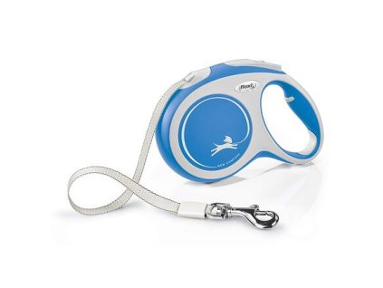 312063 flexi new comfort l pasek 5 m max 60 kg modra