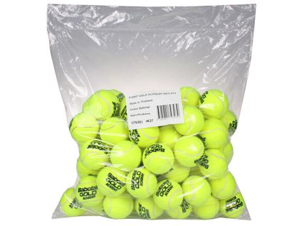 216657 gold academy tenisove mice baleni 72 ks