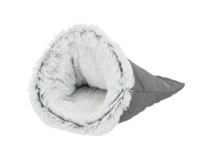 251736 harvey extrahebky plysovy pytel 30 50 cm tmavoseda bila