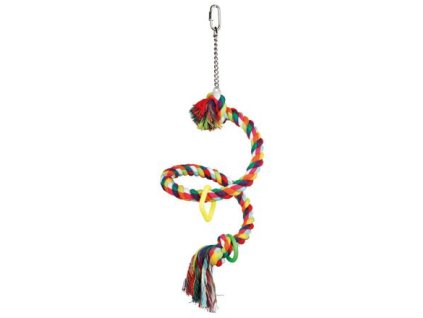 240894 houpacka bavlnene lano spirala 50 cm