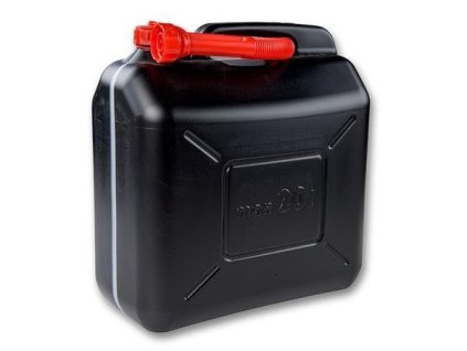 129228 kanystr plastovy na tekave latky 20 l cerny
