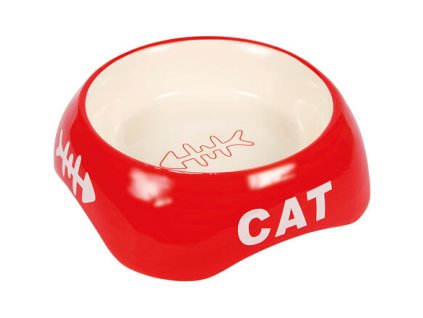 239829 keramicka miska 200ml 13cm cat rybi kostra